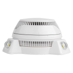 Soclu standard cu flash alb, pentru detectorii adresabili din seria SensoIRIS certificat EN54-3 - TELETEK SensoIRIS-VAD-WST - imagine 2