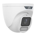Camera IP Wise-ISP, ColorHunter, 8MP, lentila 4.0mm, WL 30M, Mic, PoE, color 24/7 - UNV IPC3628LE-ADF40K-WP - imagine 3