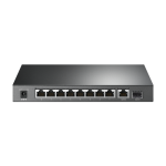 Switch 8 x RJ45 Gigabit PoE, 1 x RJ45 Gigabit, Buget PoE 63W, Unmanaged - TP-Link TL-SG1210P - imagine 2