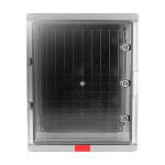 Cutie distributie IP67 din ABS gri, usa transparenta, placa metalica, 400x500x240 mm PS405024 - imagine 3