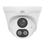 Camera IP ColorHunter Dual-Light, 8MP, lentila 2.8mm, IR 30m, WL 30m, Audio bidirectional - UNV IPC3618LE-ADF28KC-DL
