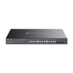Switch 24 x RJ45 Gigabit PoE, 4 x SFP+ 10G, Buget PoE 384W, L2 Management, 1U - TP-Link Omada SG3428XMP