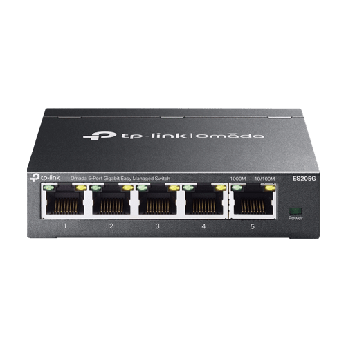 Switch 5 porturi RJ45 Gigabit, Easy Managed - TP-Link Omada ES205G