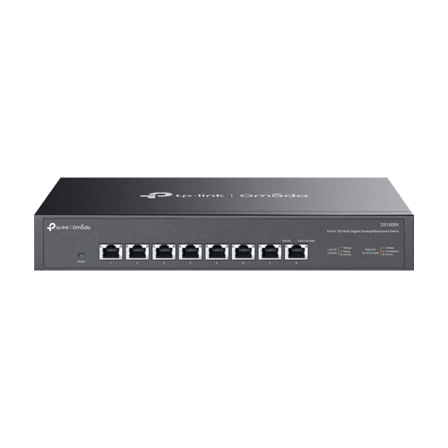 Switch 8 porturi RJ45 10G, Unmanaged, 1U - TP-Link Omada DS1008X