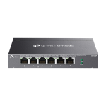Switch 4 x RJ45 10/100 Mbps PoE, 2 x RJ45 10/100 Mbps, Buget PoE 67W, Unanaged - TP-Link Omada DS106P