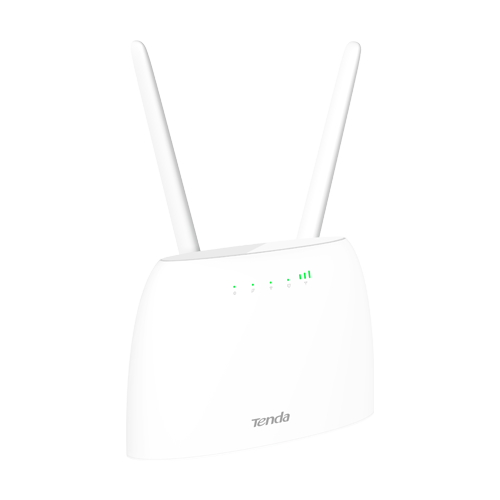 Router 4G, Wi-Fi, N300, 2.4GHz, 1 x SIM, 2 x RJ45 10/100 Mbps, 1 x RJ11 - TENDA TND-4G06