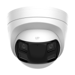 Camera IP Dual lens 6MP, 2 x lentila 2.8mm 180, IR & WL 30m ColorVu, Audio+Stroboscop - HIKVISION DS-2CD1367G2HP-LIUF-SL-2.8mm