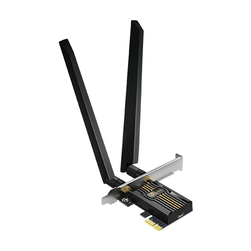 Adaptor PCI-E Bluetooth 5.4, Wi-Fi 7, BE9300 Tri-Band, 2 x Antene High-Performance - TP-Link ArcherTBE552E