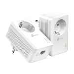 Kit Powerline AV1000, Passthrough, 1 x RJ45 Gigabit - TP-Link TL-PA7017PKIT