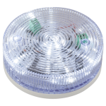 Sirena conventionala de interior alba cu flash, 92/100 db, 2 tonuri evacuare/alarma - TELETEK SF100WSST