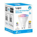 Bec LED smart Wi-Fi, RGB, 2200-6500K, intensitate ajustabila, 350 lm, GU10 - TP-Link Tapo TapoL630 - imagine 2