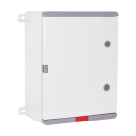 Cutie distributie IP67 din ABS gri, usa mata, placa metalica, 300x400x220 mm PD304022
