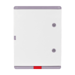 Cutie distributie IP67 din ABS gri, usa mata, placa metalica, 300x400x220 mm PD304022 - imagine 2