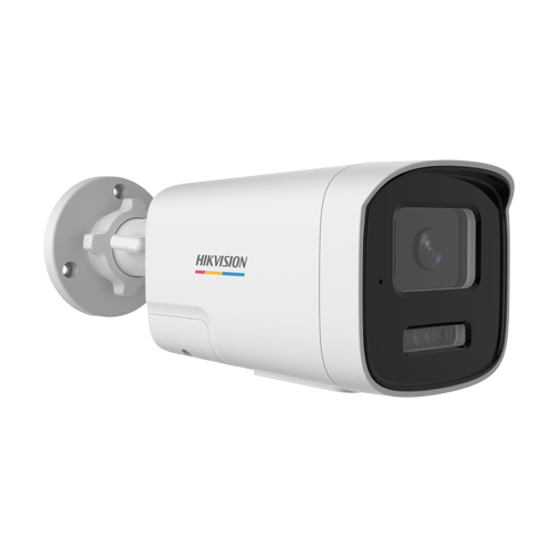 Camera IP, 4MP, lentila 4mm, IR 50m, WL 50m ColorVu3, Audio, Alarma audio+strobo - HIKVISION DS-2CD1T47G3H-LIUF-SL-4mm