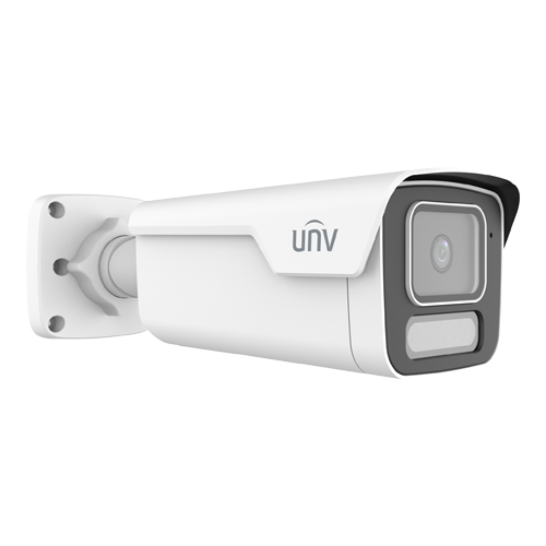 Camera IP Wise-ISP ColorHunter, 4MP, lentila 2.8mm, WL 40m, Mic, Alarm, PoE, Color 24/7, IK10 - UNV IPC2B14SE-ADF28K-WP-I1