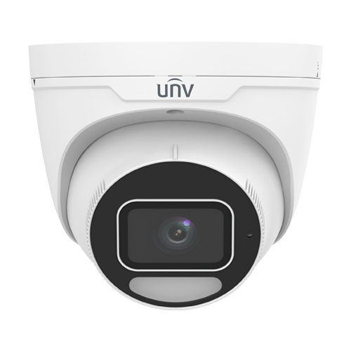 Camera IP Wise-ISP ColorHunter, 4MP, lentila 2.8mm, WL 30m, Mic, Alarm, PoE, Color 24/7, IK10 - UNV IPC3634SE-ADF28K-WP-I1