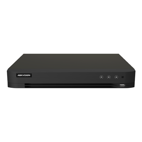 DVR AcuSense 4 ch., 5MP + 4 ch. IP 4K, Audio bidirectional - HIKVISION iDS-7204HUHI-M1-XT