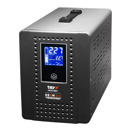 UPS 800VA, repornire automata, afisaj LCD, protectii multiple, Input AC 155-285V UPS-KEON-800VA