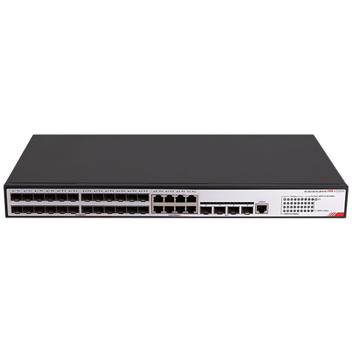 Switch 4 x SFP+ 10G, 24 x SFP 1G, 8 x RJ45 1G, L2+ Management, 1U - HIKVISION DS-3E2736-HI-24F8T4X