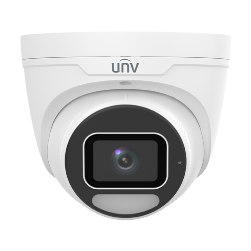 Camera IP Wise-ISP ColorHunter, 8MP, lentila 2.8mm, WL 30m, Alarma, Mic, PoE, Color 24/7, IK10 - UNV IPC3638SE-ADF28K-WP-I1