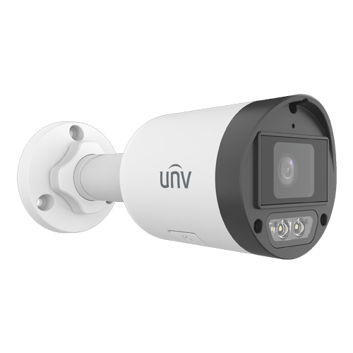 Camera IP 4MP, Dual Light, lentila 2.8mm, IR 30m, WL 30m, Mic, SDCard, PoE, IP67 - UNV IPC2124LB-AF28K-DL2