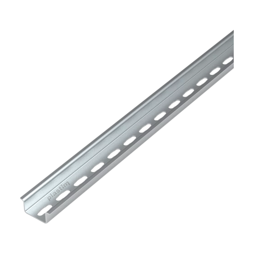 img39403large.png Sina DIN 35x7.5mm, perforata, lungime 2m - Plastim PDR2002 - imagine 1