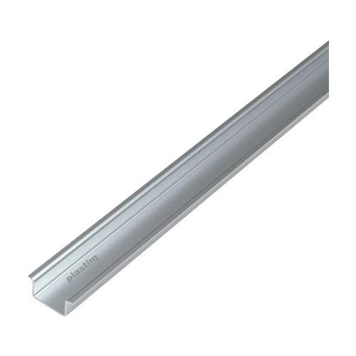 Sina DIN 35x7.5mm, neperforata, lungime 1m - Plastim PDR1001