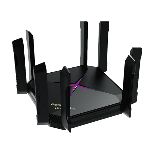 Router Wi-Fi 6 Dual-Band, AX6000, 1 x RJ45 2.5G, 4 x RJ45 1G, Cloud Management - Ruijie Reyee RG-EW6000GX