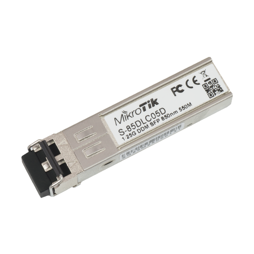 Modul SFP, 1.25G, Dual LC MM, 550m, 850nm - Mikrotik S-85DLC05D