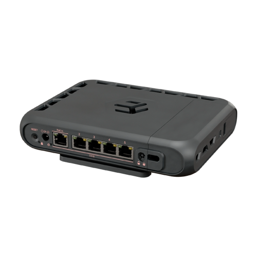Router hAP beÂ³, Wi-Fi 7, Triple-Band, 5 x RJ45 2.5G, IoT, Bluetooth, PoE-In af/at - MikroTik MA53UG+HbeH