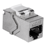 Set 6 buc. Keystone Jack Cat.6A, ecranat, tool-less - TRENDnet TC-K06C6A-6buc - imagine 2