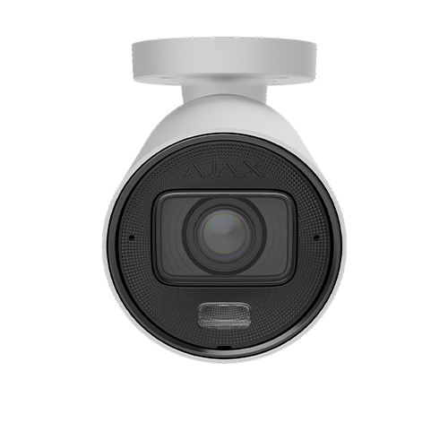 Camera de supraveghere video HLVF tip bullet, 5 Mp, ASP, alba - AJAX BulletCamHLVF5Mp(W)-126277