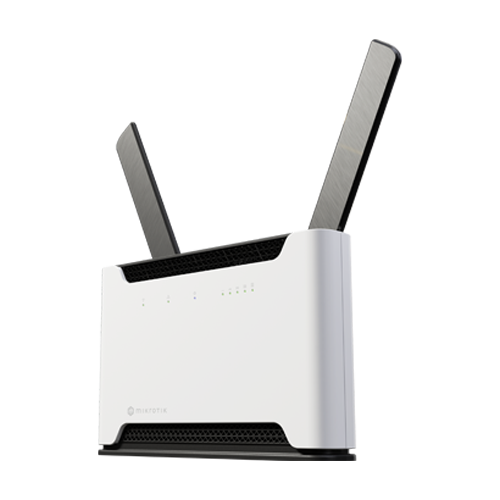 Router Chateau LTE7 ax, 5G, Wi-Fi 6, Dual-Band, 4 x RJ45 1G, 1 x RJ45 2.5G, 1 x Micro SIM – MikroTik S53UG+5HaxD2HaxD-TC&R11e-LTE7